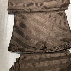 Two Tablecloths with 12 Napkins Set